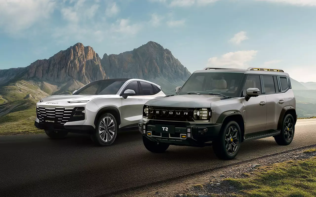 JETOUR Dashing и JETOUR T2