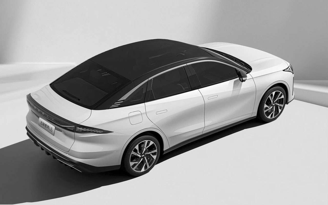 Geely показала новый Galaxy L6 – он разговаривает