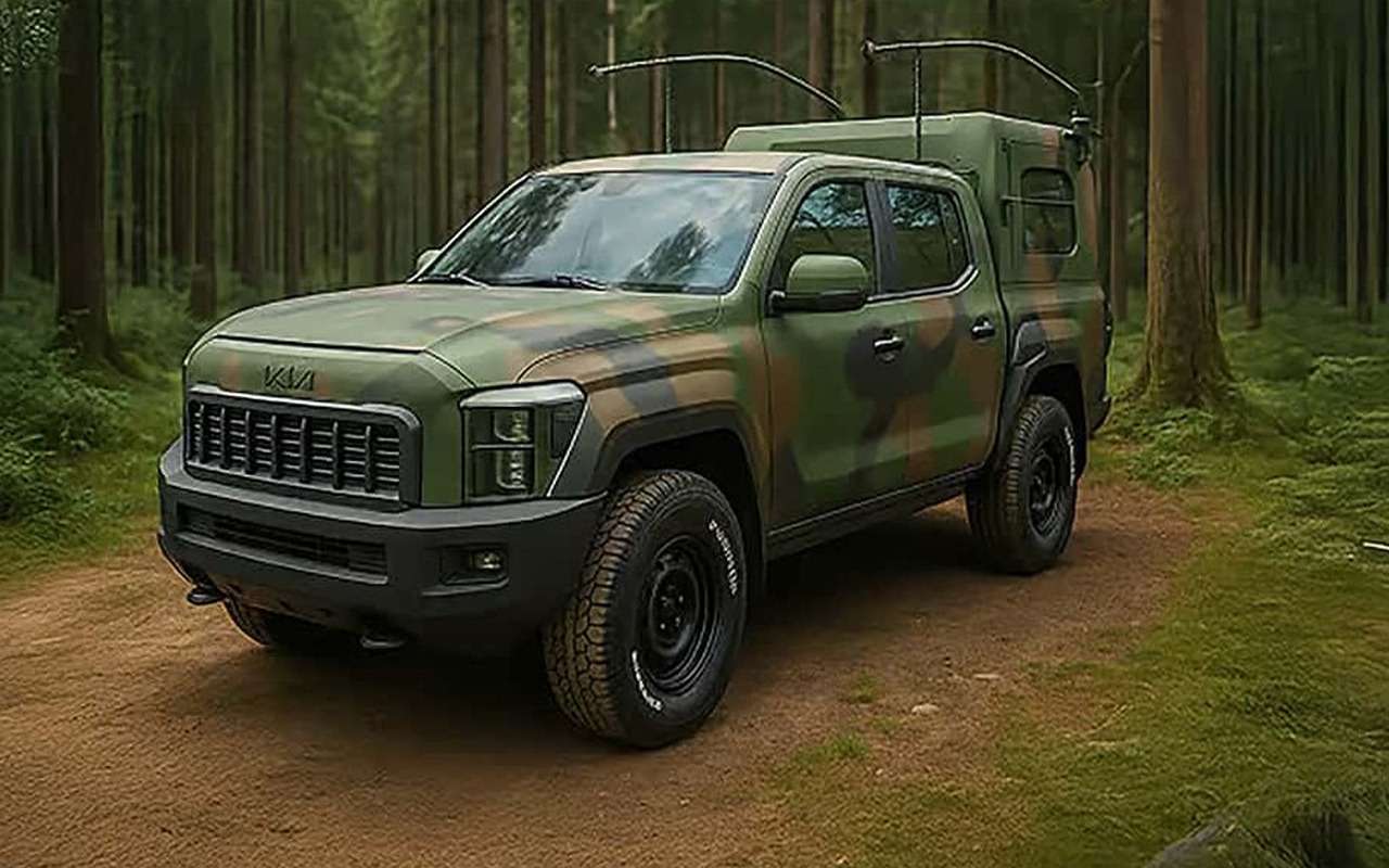 Подразделение Kia Special Vehicle запускает военную версию нового Tasman.