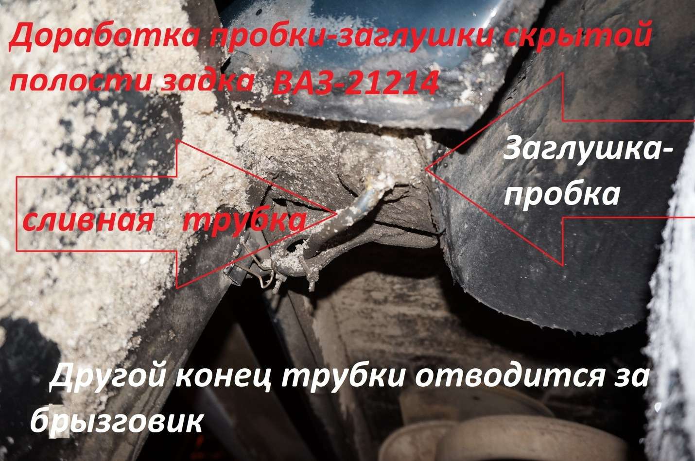 дренажные отверстия нива шевроле где находится