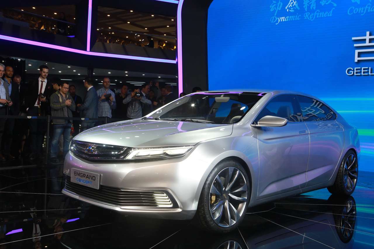 Emgrand Concept продемонстрировал европейскую стилистику марки Geely