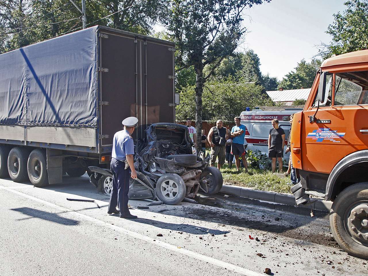 В России растет число ДТП из-за плохих дорог и неисправных автомобилей
