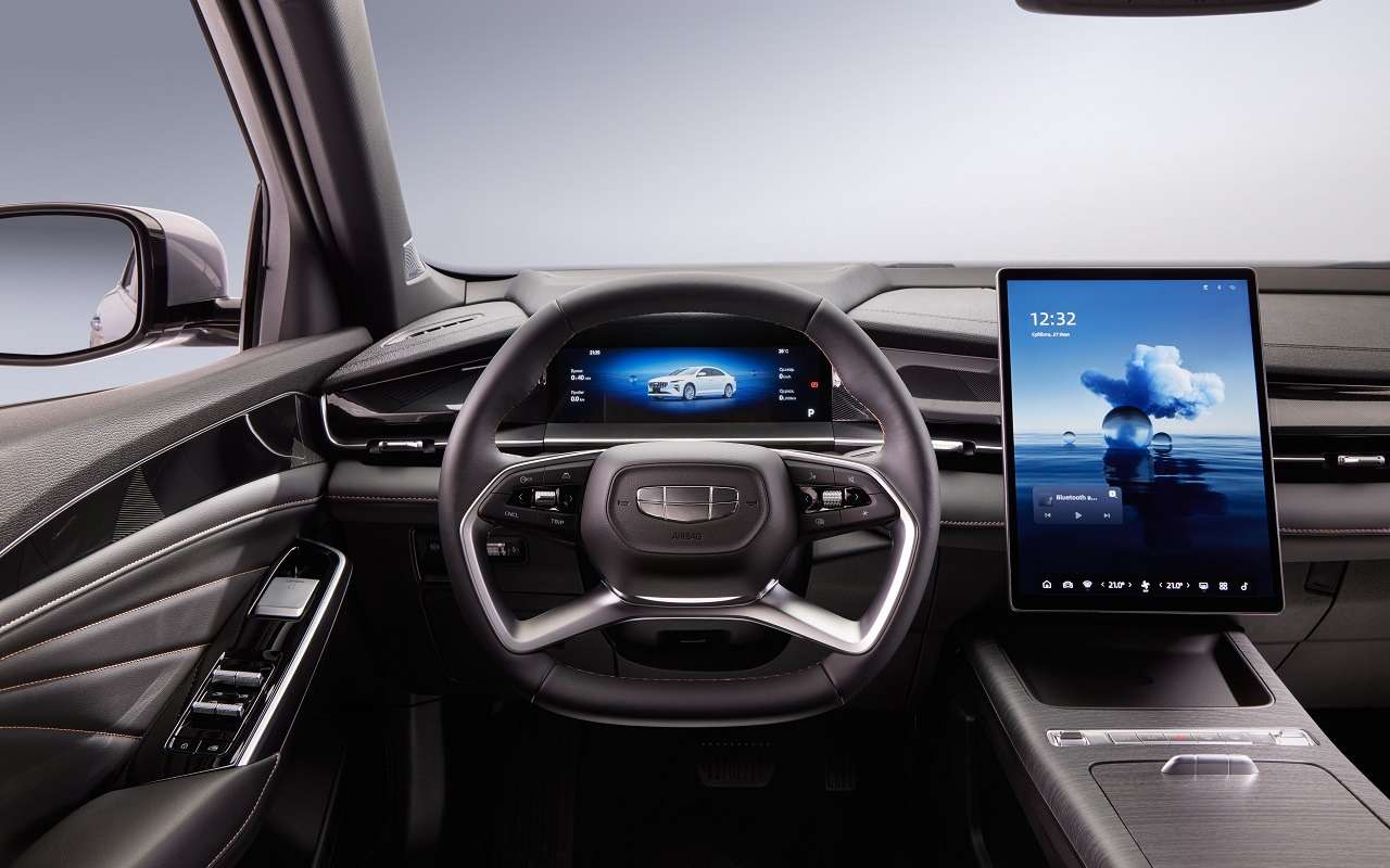 Интерьер Geely Preface