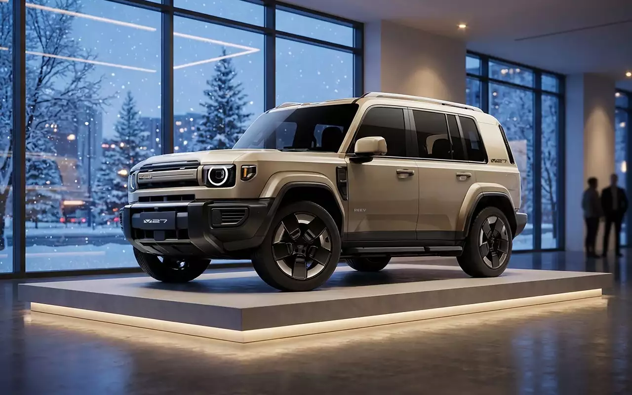 Первый «живой» iCaur V27 показали дилерам на закрытой презентации