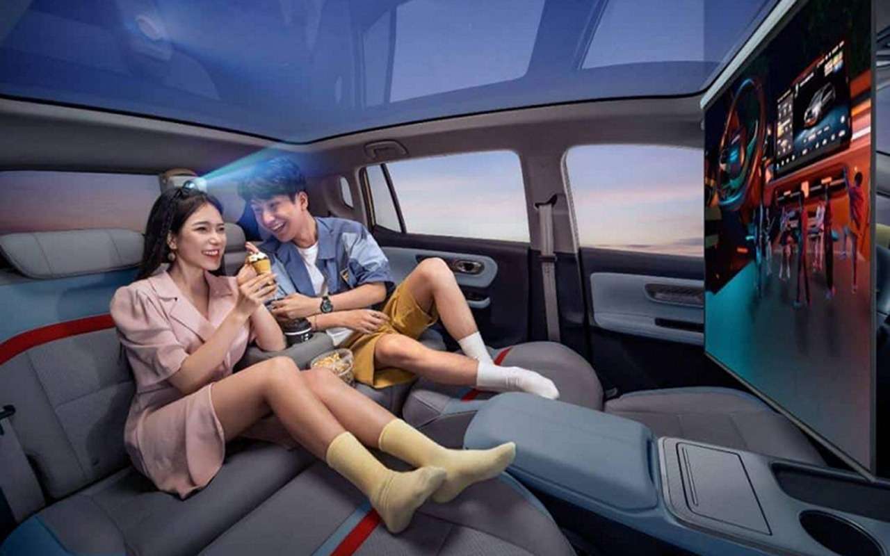 Интерьер GAC Aion Y Plus