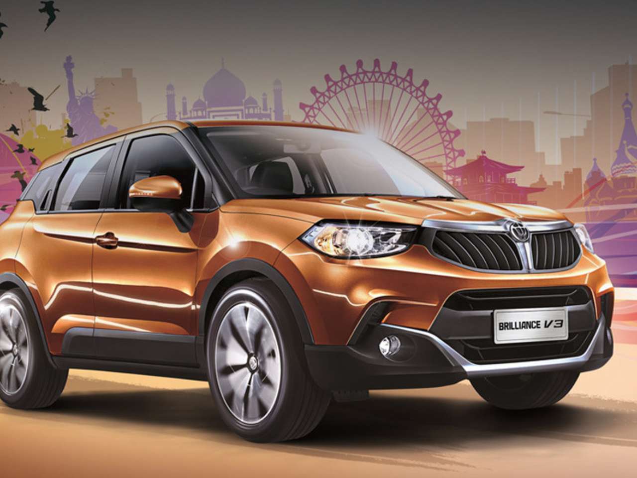 В 2020 году в Россию приедет обновленный Brilliance V3