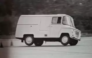 Nysa F521 на испытаниях на полигоне.