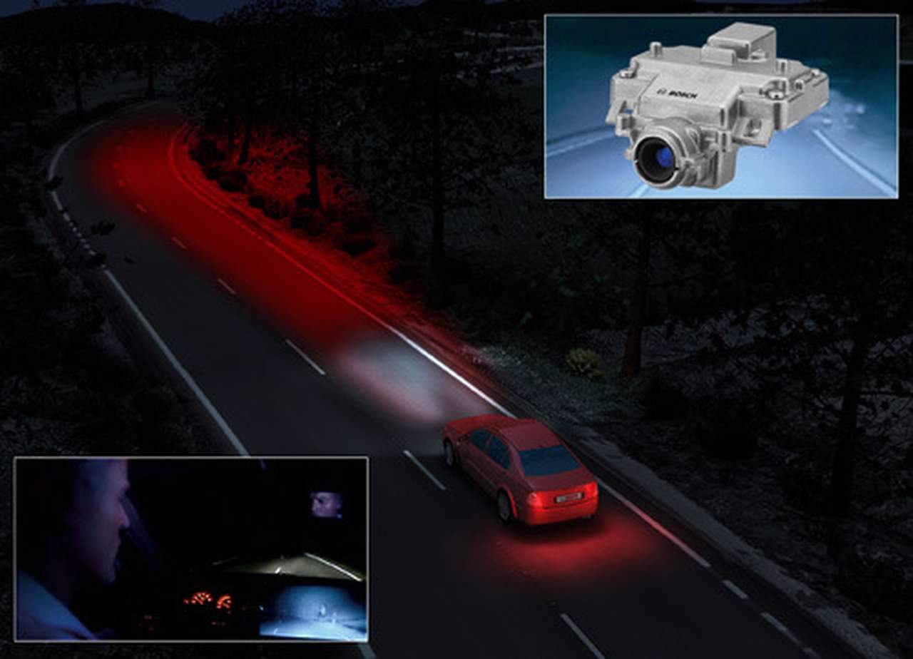 Night Vision поставят на Mercedes
