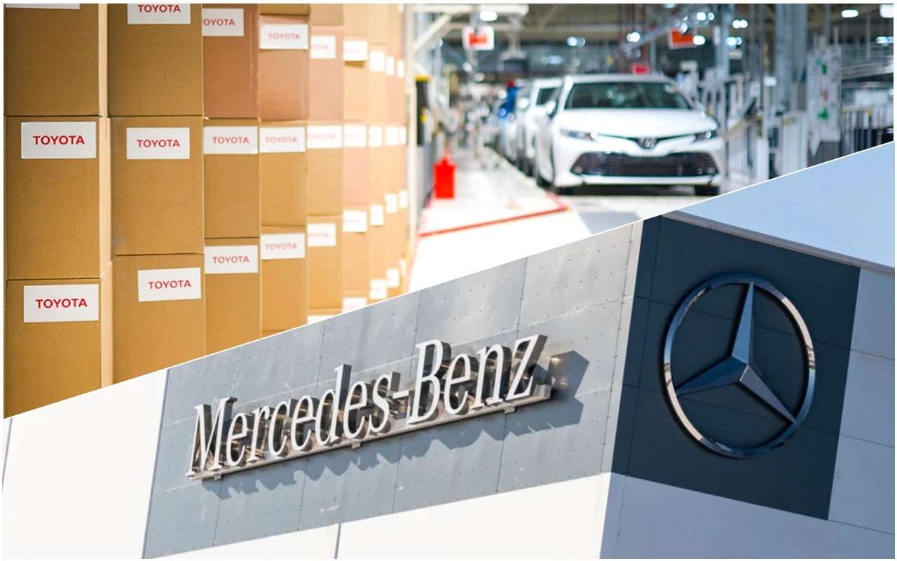 Заводы Mercedes и Toyota будут выпускать автомобили