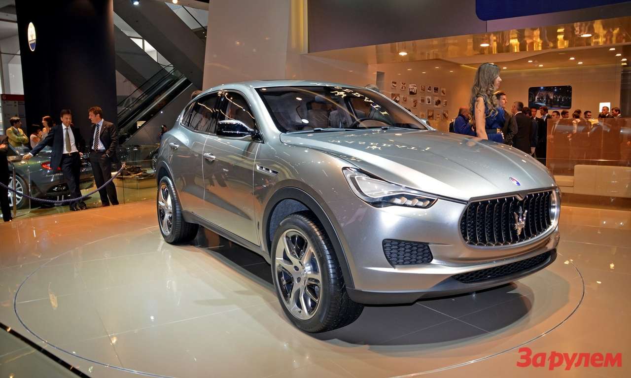 Кроссовер Maserati назвали Kubang