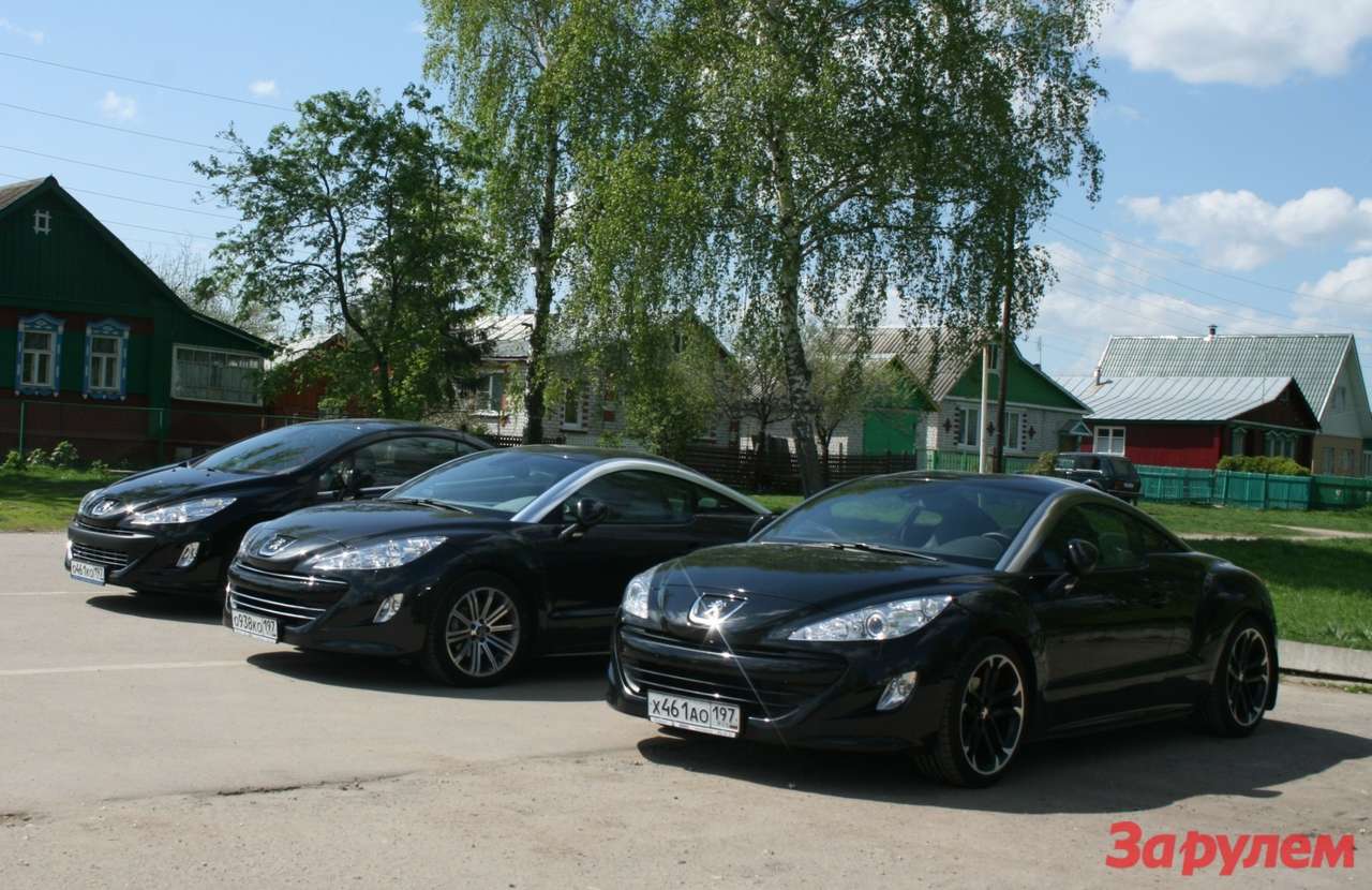 Peugeot 308 CC и RCZ