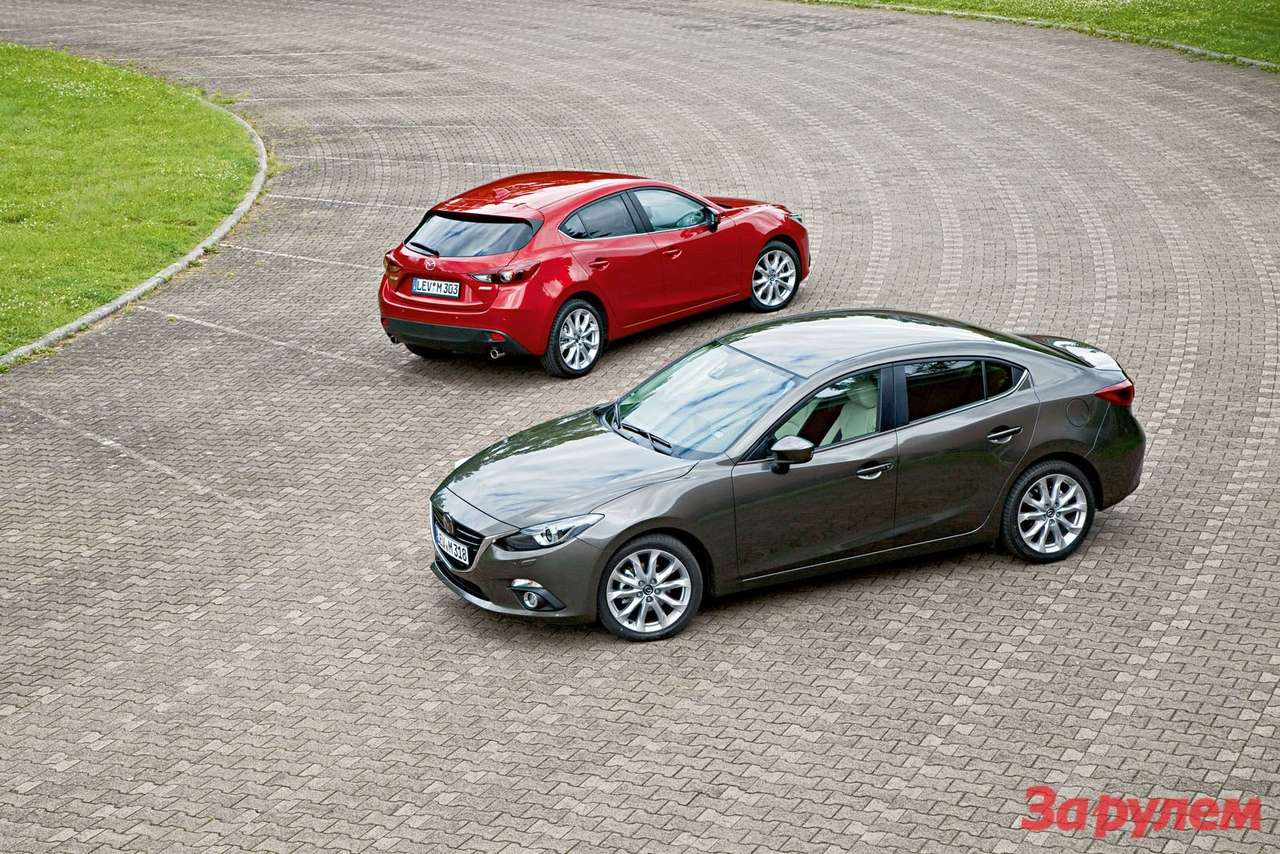 Mazda3: она была актрисою...