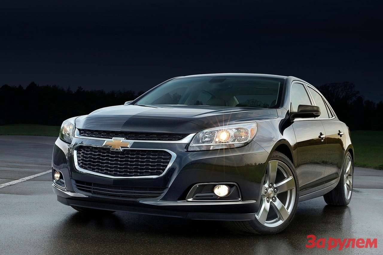 Седан Chevrolet Malibu улучшили по всем направлениям