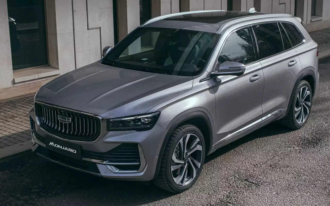 Текущий Geely Monjaro