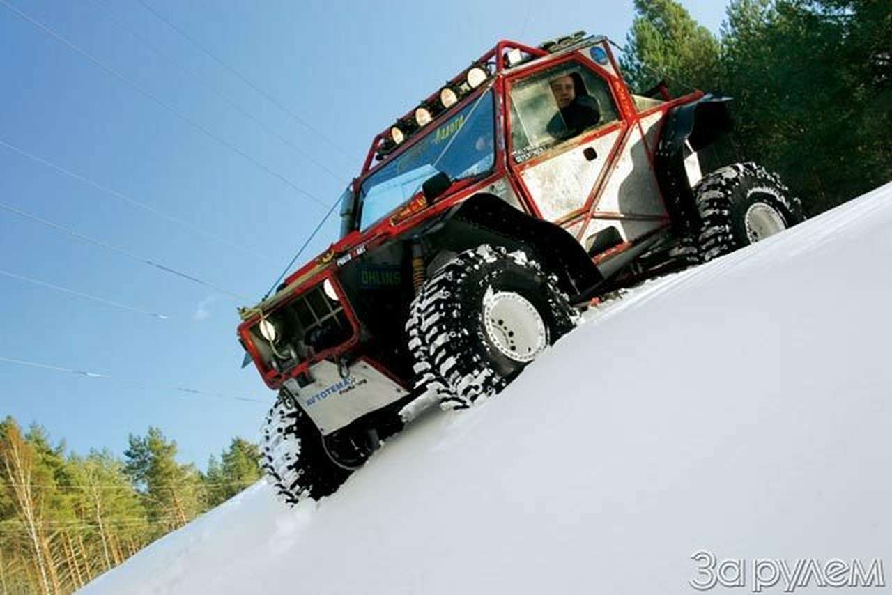 Автомобиль для трофи-рейдов. Земноводное