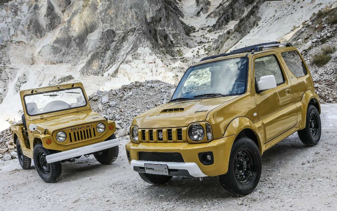 Святая простота: вышла спецверсия вседорожника Suzuki Jimny