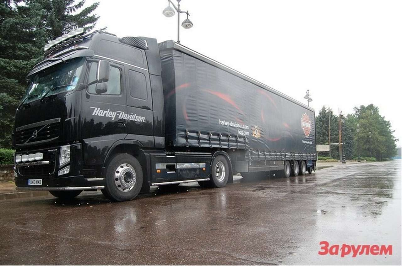 Грузовик Harley-Davidson – одобрено в России!