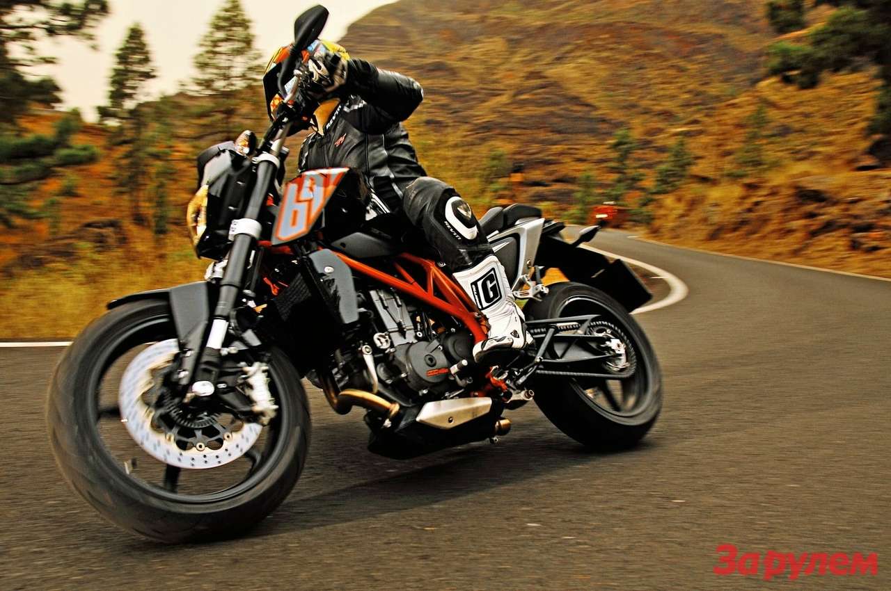 Оранжевое настроение: KTM 690 Duke