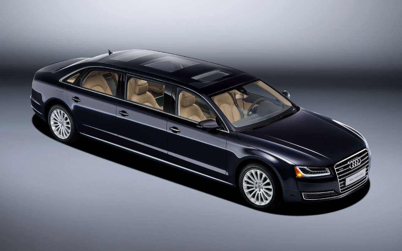 Audi A8 может вытянуться вслед за Майбахом