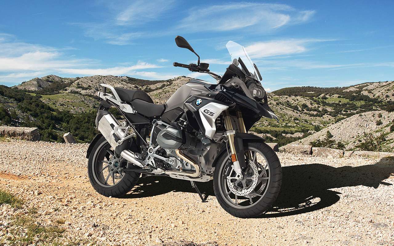 Турэндуро BMW R1200GS, на базе которого создан беспилотник