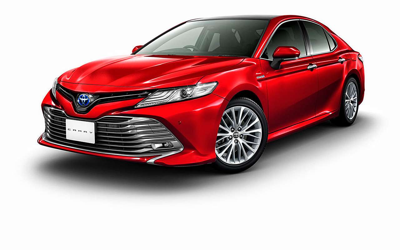 Новая Toyota Camry для России — первые изображения
