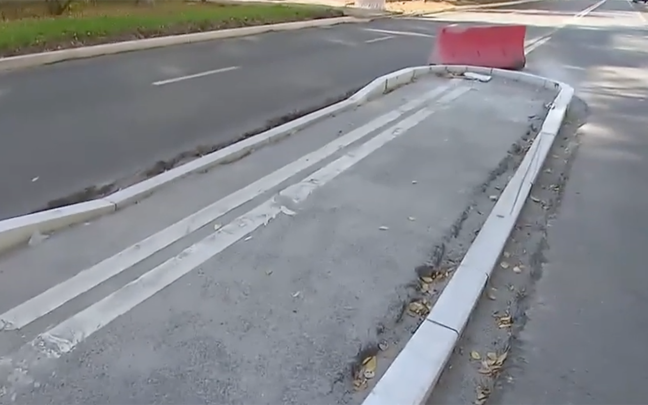 В столице появились аварийные «островки безопасности»