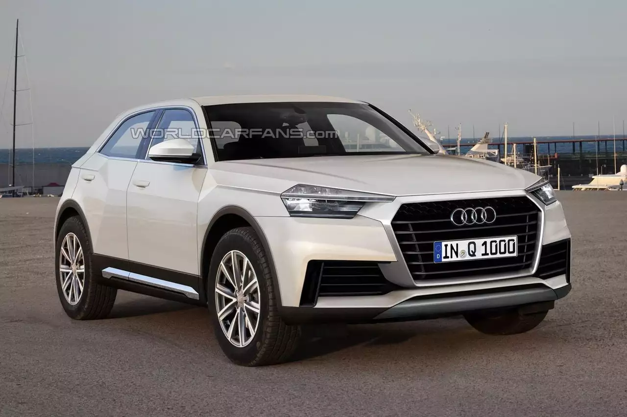 Новый кроссовер Audi Q1 обрастает подробностями