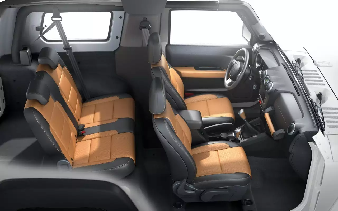 Интерьер BAIC BJ40