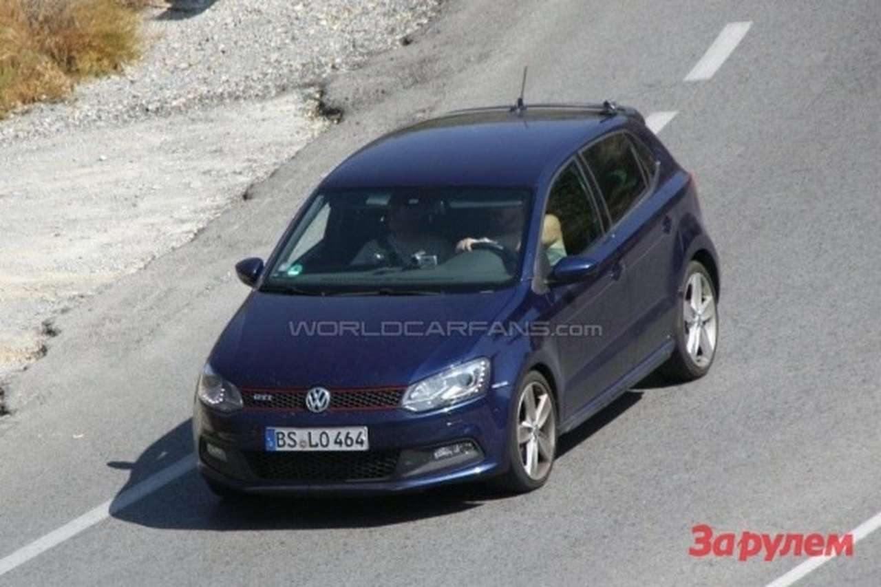 Volkswagen Polo R прикинулся моделью GTI