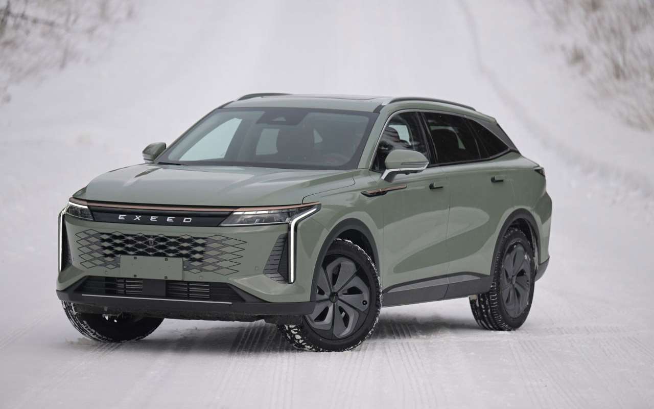 Кроссовер Exeed RX: первые испытания в России и первые фото
