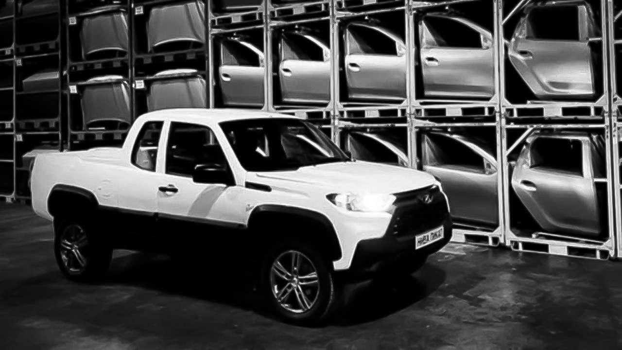 Niva Travel в кузове пикап: новые фото. Его будут выпускать?