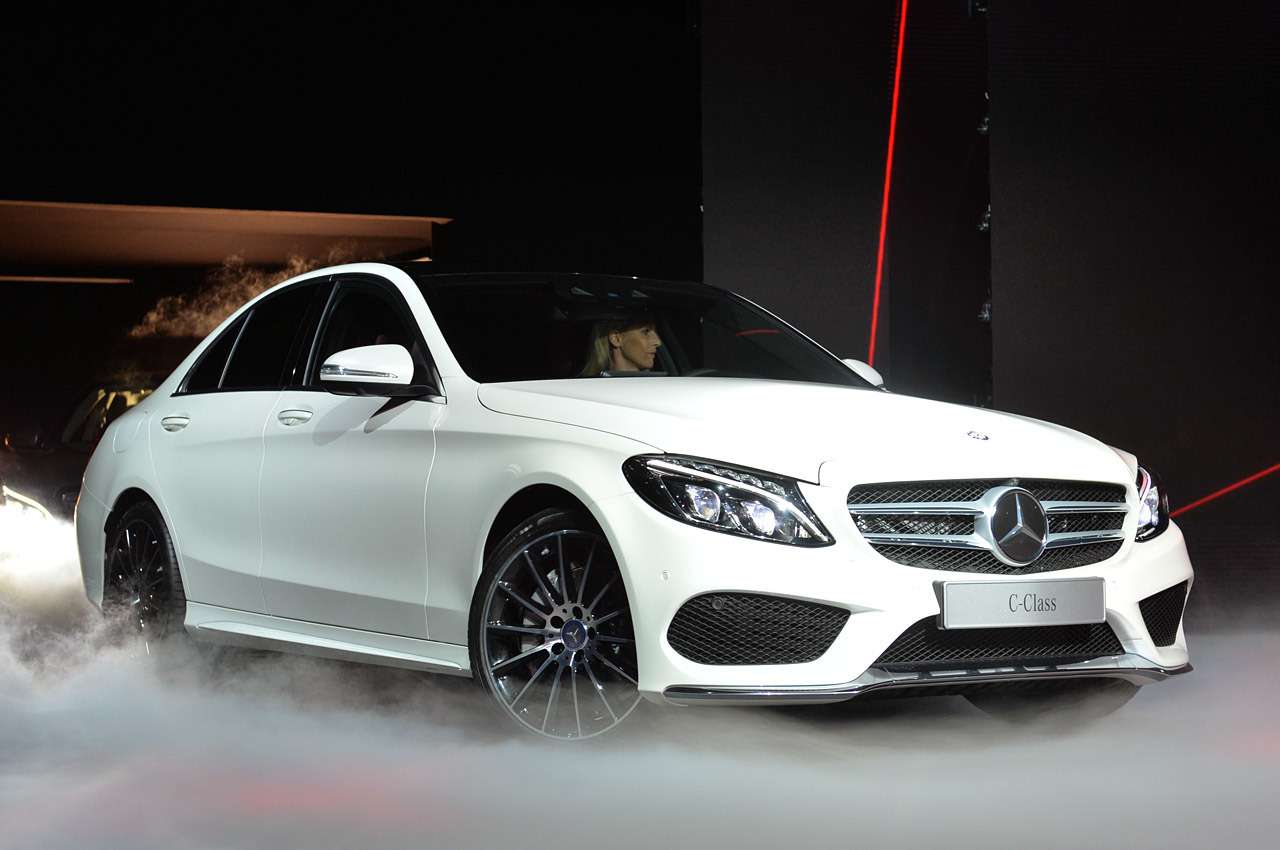 Новый Mercedes-Benz C-класса добрался до Детройта