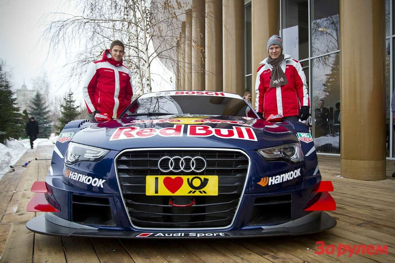 Audi A5 DTM познакомился с Москвой