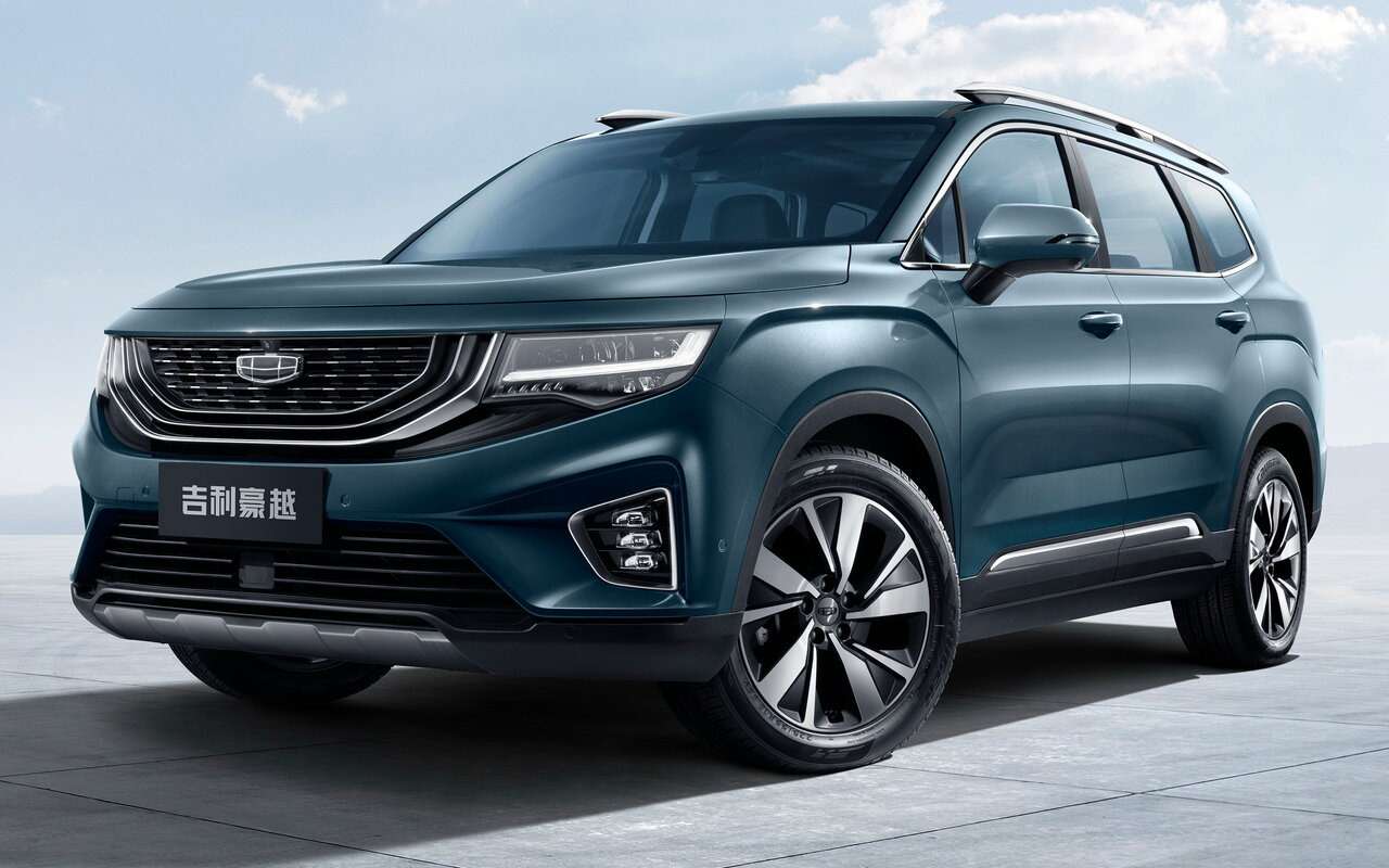 В России предлагают семиместный кроссовер Geely Okavango
