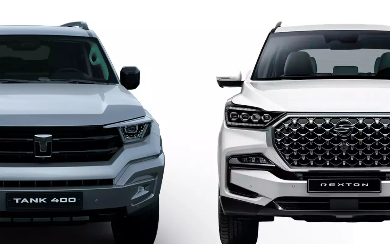 Выбираем рамный внедорожник: Tank 400 против KGM Rexton