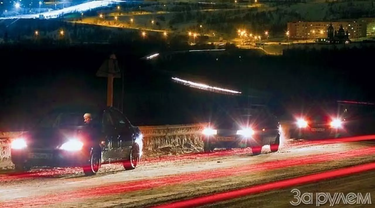 «Волга», «Лада-110» и KIA Spectra. Прошлогодний снег