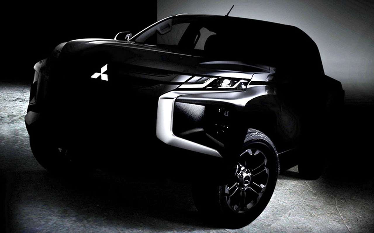 Названа дата премьеры обновленного пикапа Mitsubishi L200