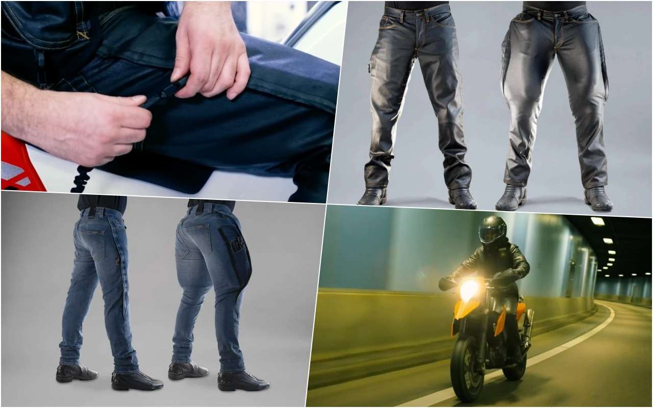 Изобрели мотоджинсы с подушками безопасности