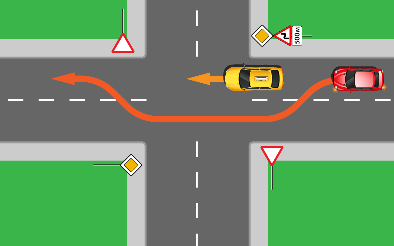 Можно ли обогнать на перекрестке - проверь себя на знание ПДД