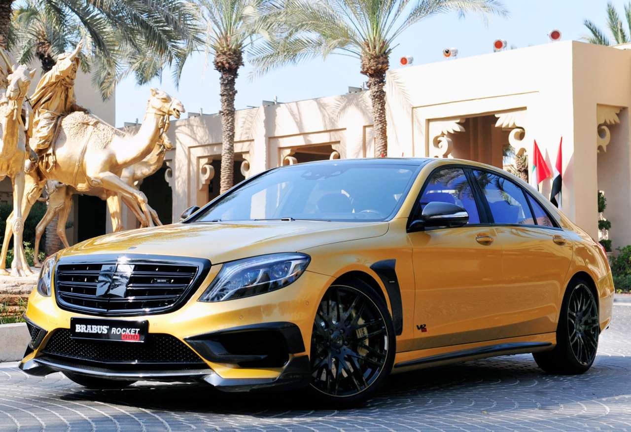 Brabus Rocket 900 Desert Gold Edition: золотая арабская мечта (ФОТО)