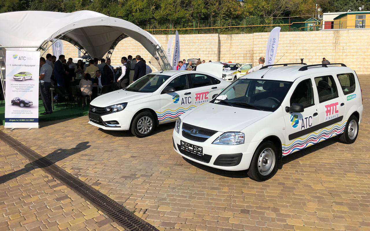 Lada Largus CNG и Lada Vesta CNG