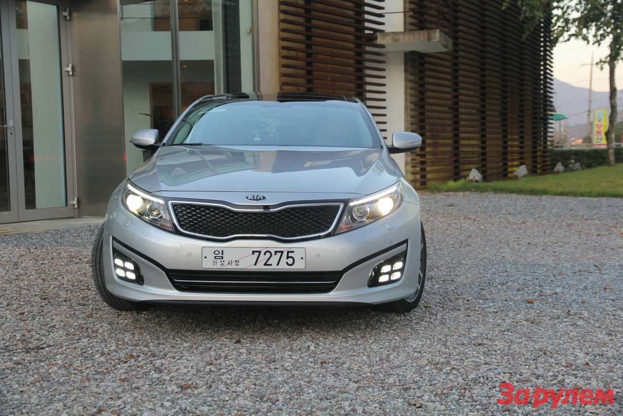 Обновленная Kia Optima готовится к продажам в России