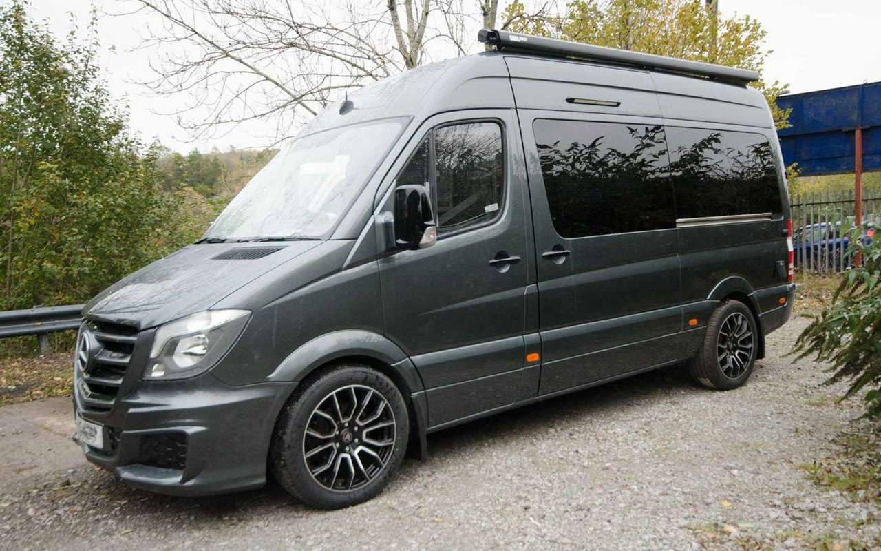 А что, если кемпер на базе Mercedes-Benz Sprinter покрасить в цвет Audi