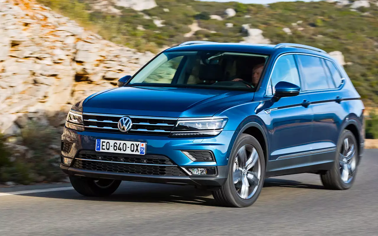 Volkswagen tiguan ii allspace отличие