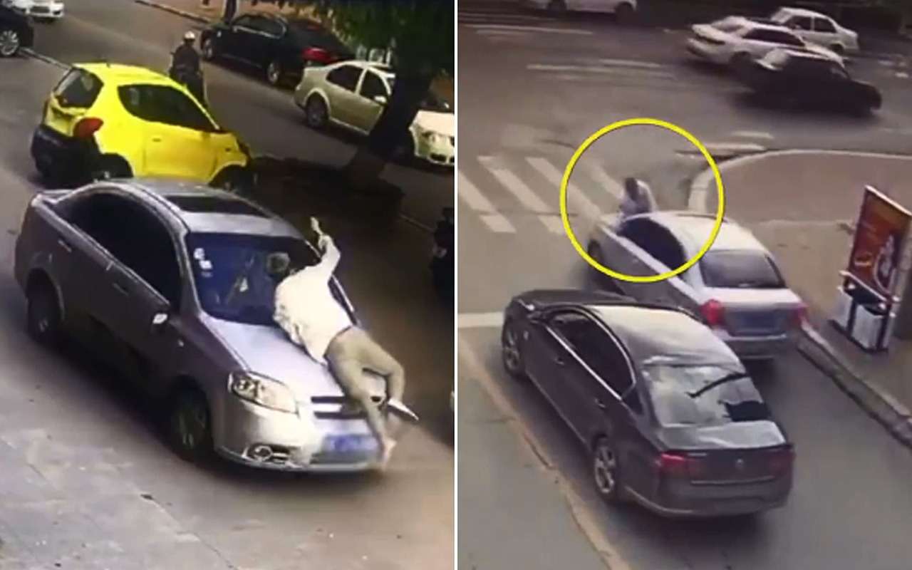 Грустная история: ревнивый муж, жена, любовник и избиение машины