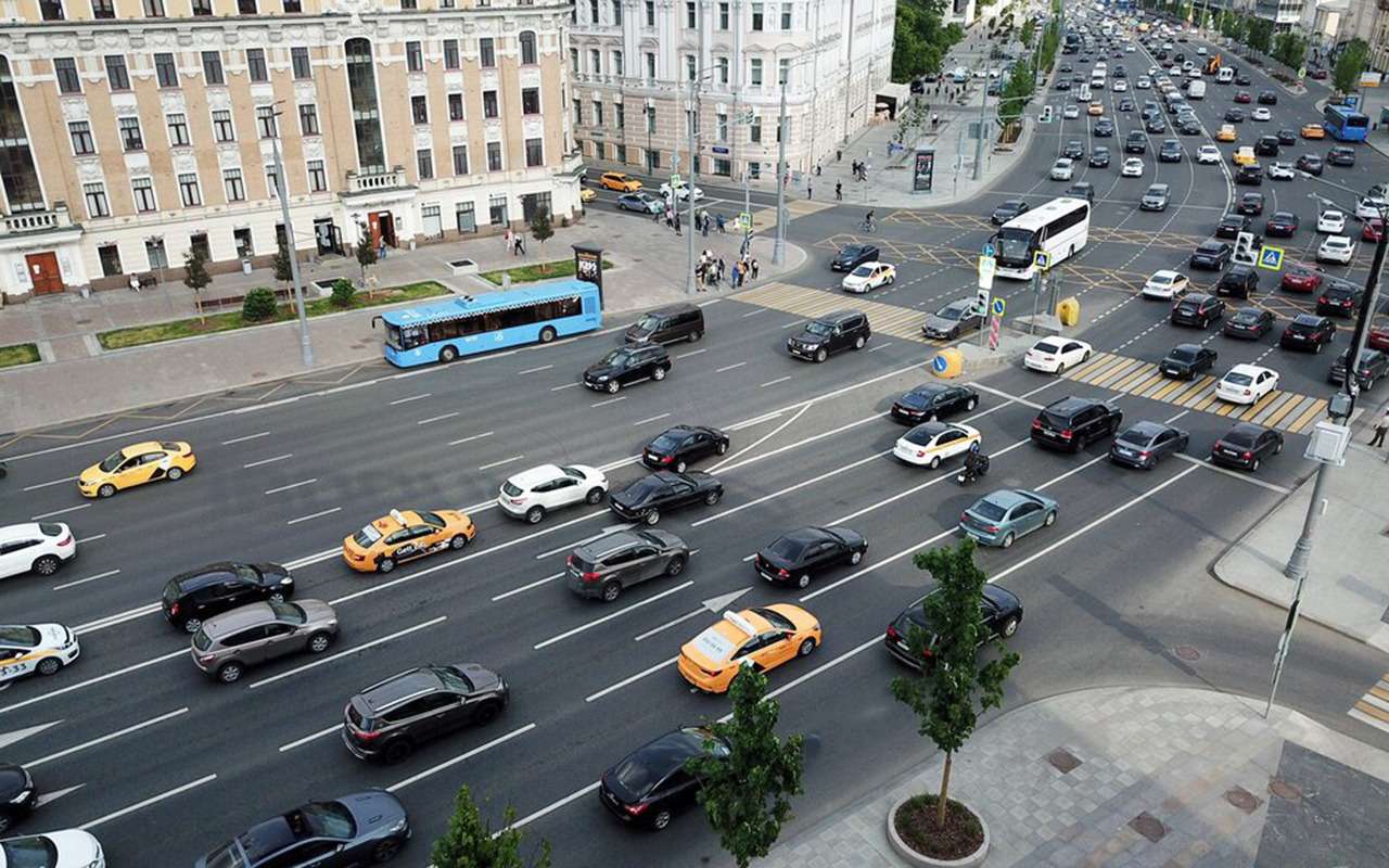 Москва в движении