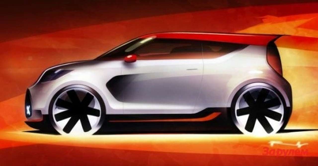 Судя по тизеру, концепту Kia Track-ster достанется нескучная внешность