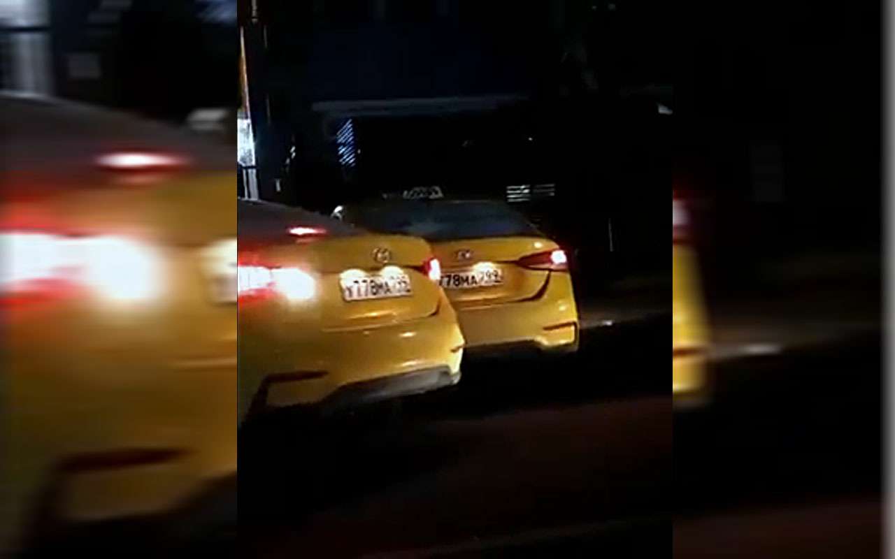 Таксистов поймали на мошенничестве с номерами