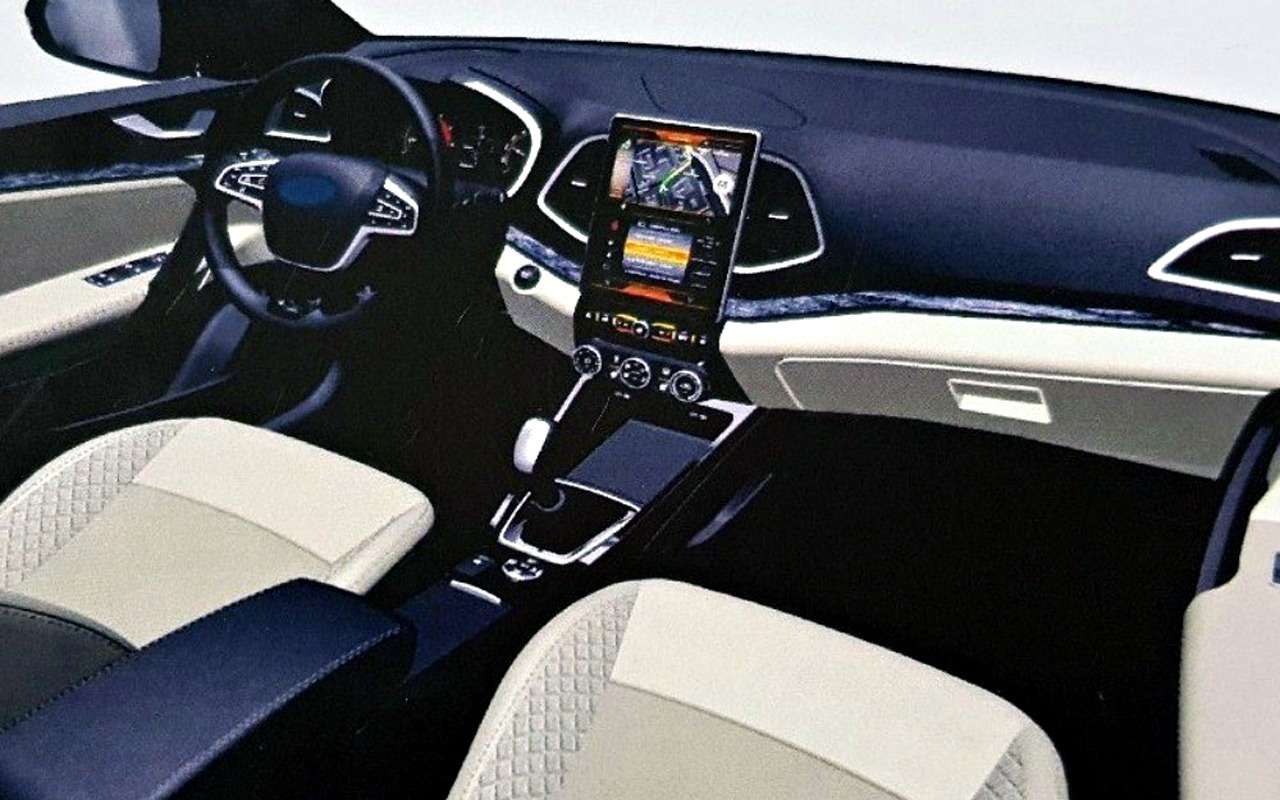 Первые изображения интерьера новой Весты попали в Сеть