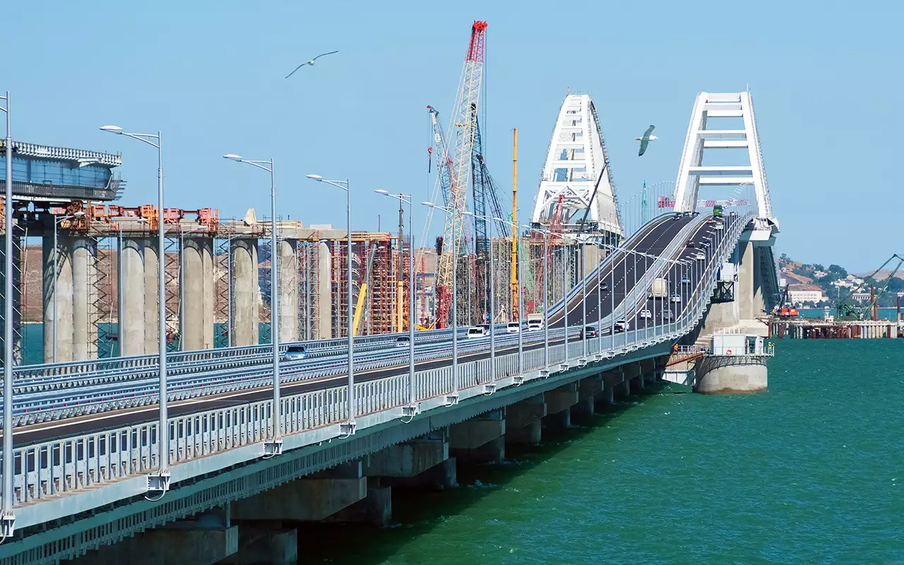 Крымский мост — есть первые рекорды!